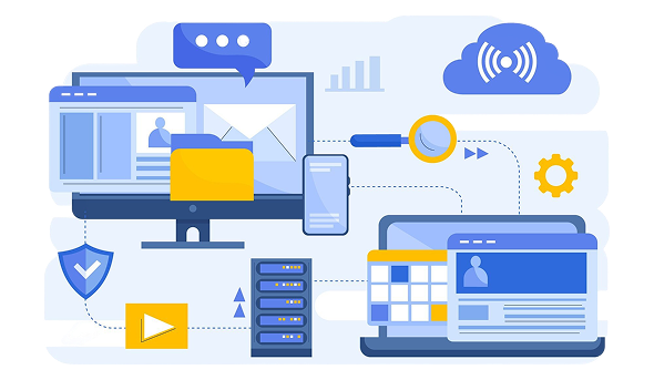 Telemetry data transfer illustration
